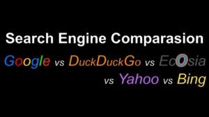 ecosia versus microsoft bing comparison